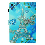 Housse Samsung Galaxy Tab S6 LiteTour Eiffel Diamant