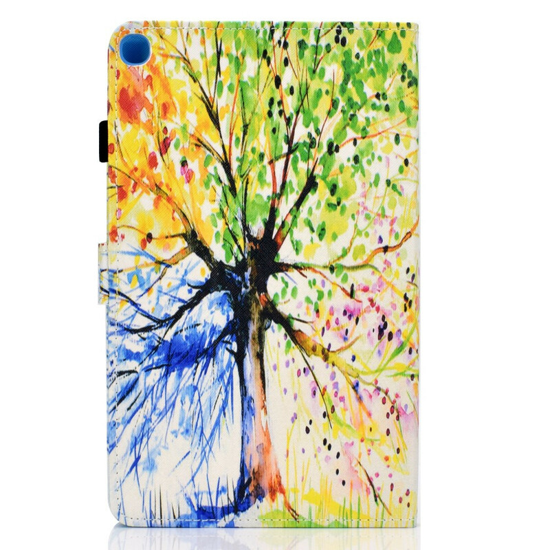 Housse Samsung Galaxy Tab S6 Lite Arbre Aquarelle