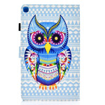 Housse Samsung Galaxy Tab S6 Lite Hibou Tribal