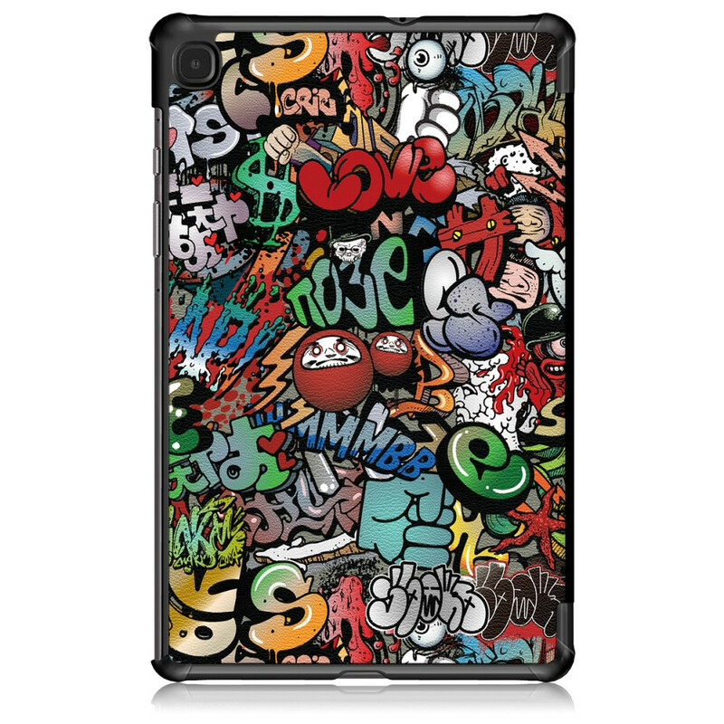 Smart Case Samsung Galaxy Tab S6 Lite Renforcée Graffitis