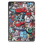 Smart Case Samsung Galaxy Tab S6 Lite Porte-Crayon Graffitis