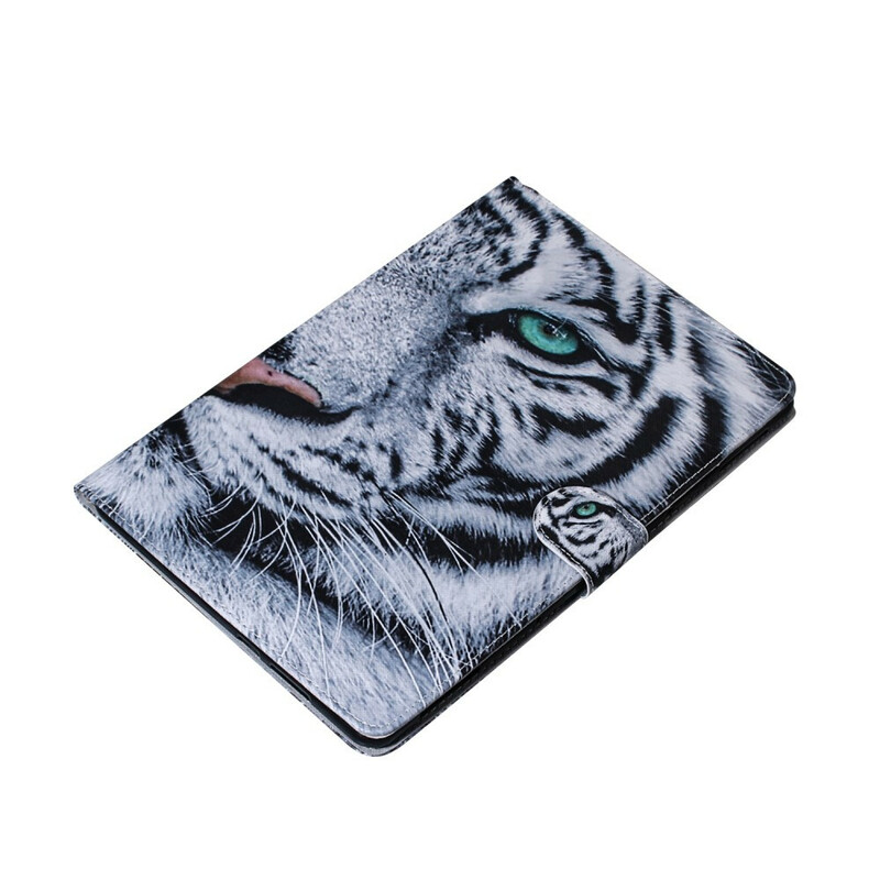 Housse Samsung Galaxy Tab S6 Lite Tête de Tigre