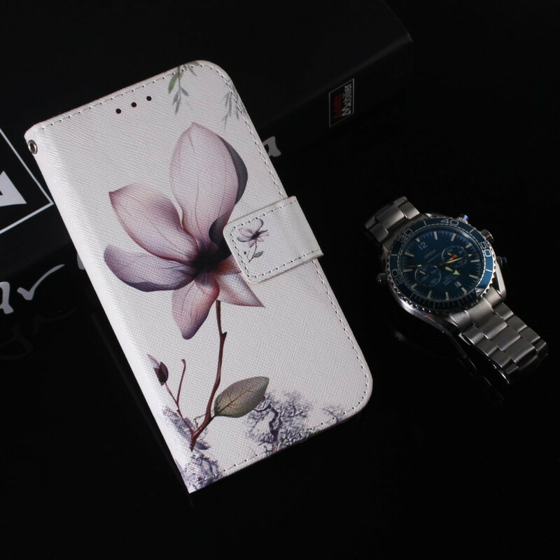 Housse Samsung Galaxy S10 Lite Fleur Vieux Rose