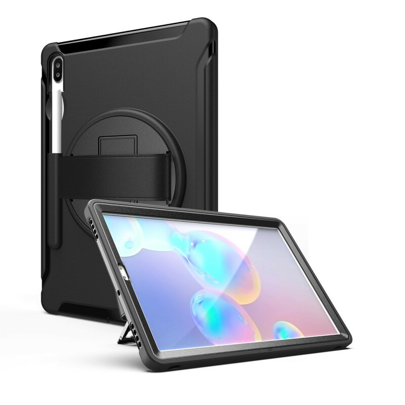 Coque Samsung Galaxy Tab S6 Triple Protection avec Sangle et Support