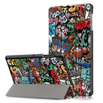 Smart Case Samsung Galaxy Tab S5e Renforcée Graffitis