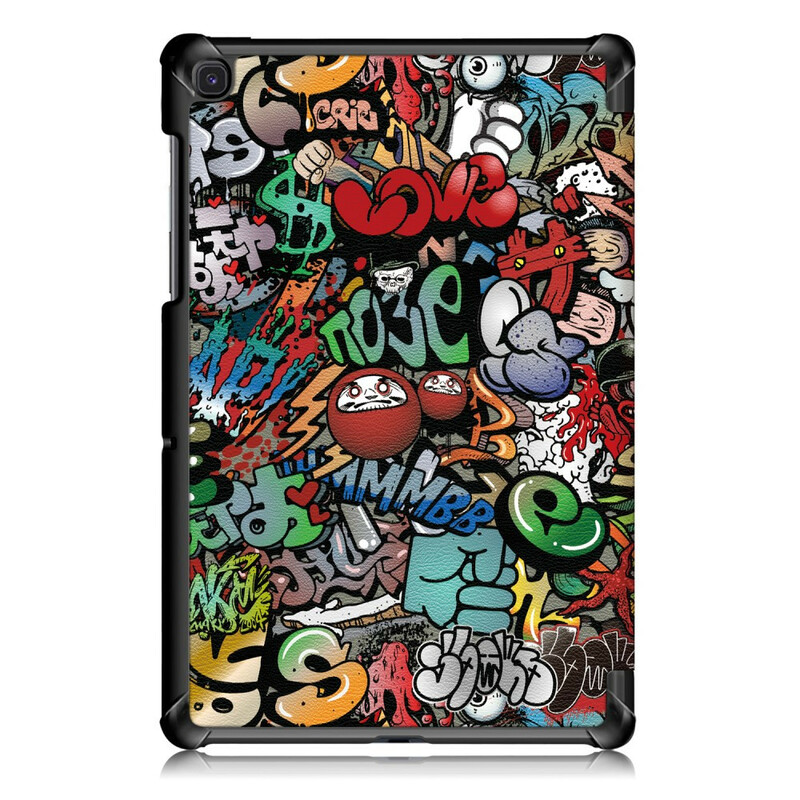 Smart Case Samsung Galaxy Tab S5e Renforcée Graffitis