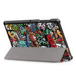 Smart Case Samsung Galaxy Tab S5e Renforcée Graffitis