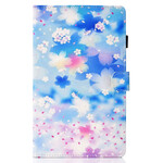 Housse Samsung Galaxy Tab S5e Fleurs Aquarelle