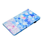 Housse Samsung Galaxy Tab S5e Fleurs Aquarelle