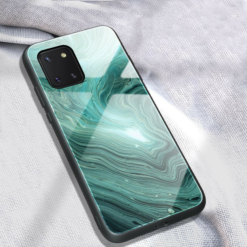 Coque Samsung Galaxy S10 Lite Verre Trempé Marble Colors