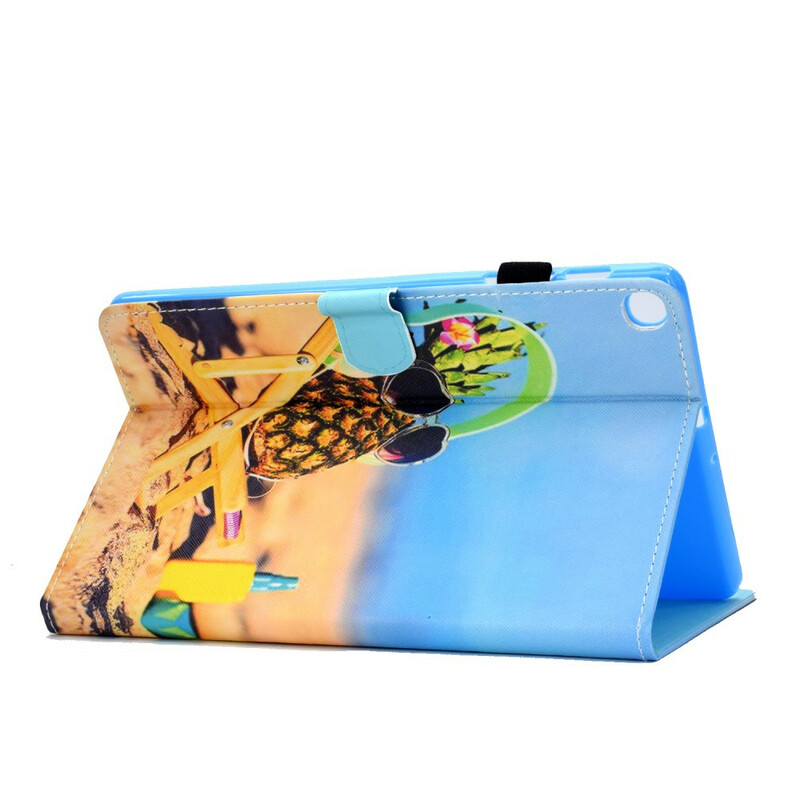 Housse Samsung Galaxy Tab A 10.1 (2019) Ananas Plage