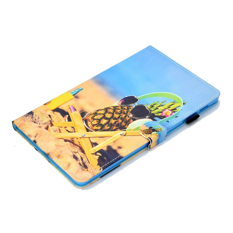 Housse Samsung Galaxy Tab A 10.1 (2019) Ananas Plage