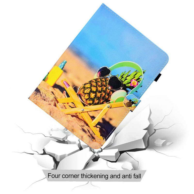 Housse Samsung Galaxy Tab A 10.1 (2019) Ananas Plage