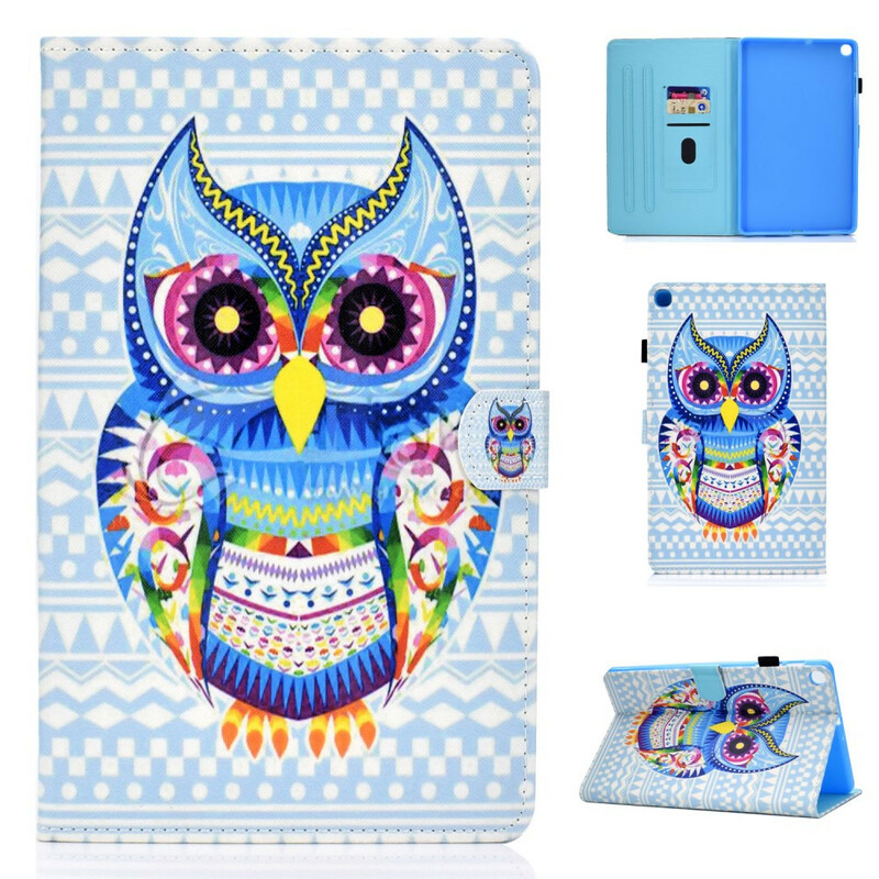 Housse Samsung Galaxy Tab A 10.1 (2019) Hibou Tribal