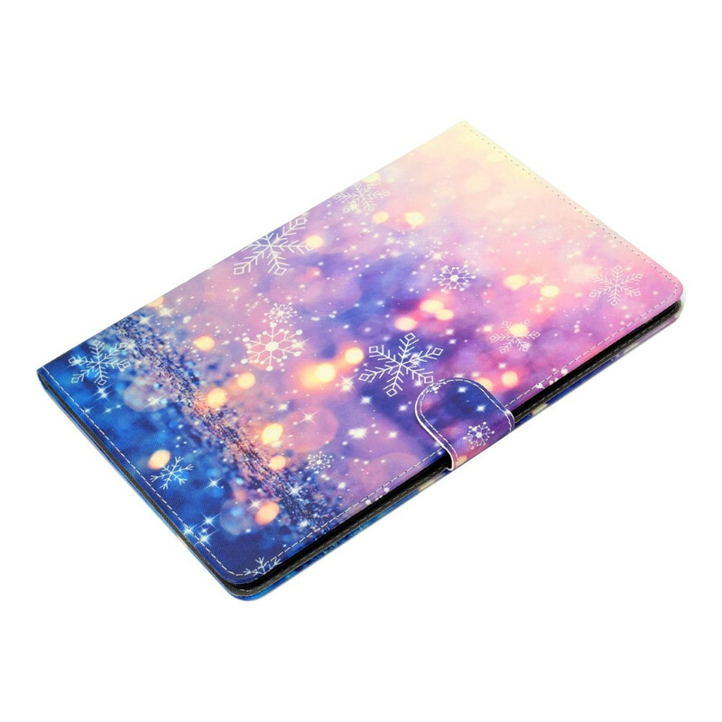 Housse Samsung Galaxy Tab A 10.1 (2019) Lumière et Flocons