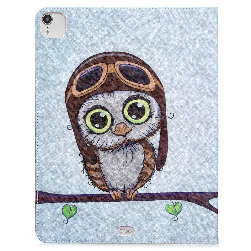 Housse iPad Pro 12.9" (2020) Motif Imprimé Hibou