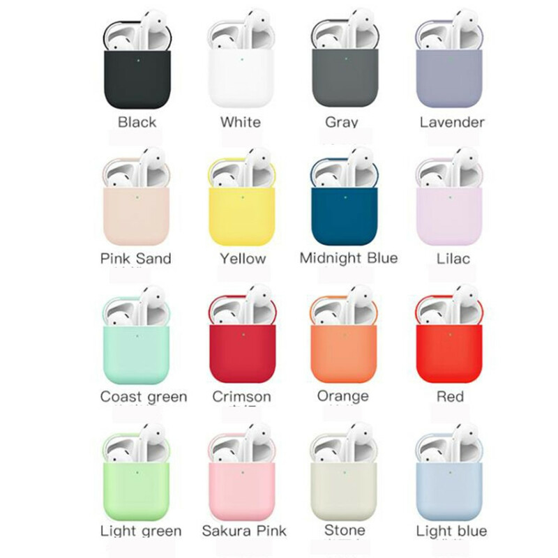 Coque AirPods Silione Mat