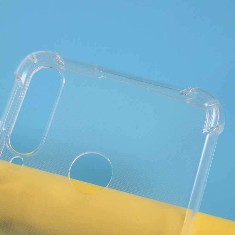 Coque Huawei Y6p Transparente Coins Renforcés