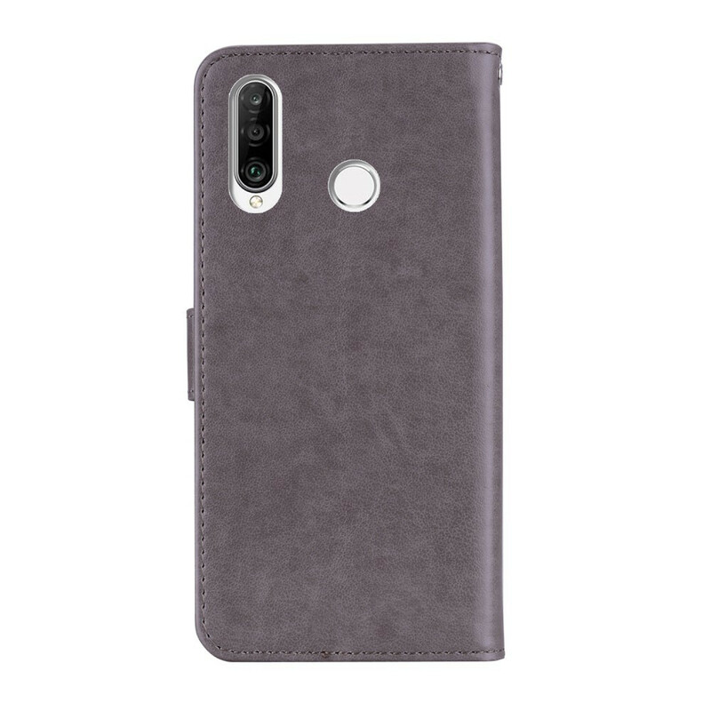 Housse Huawei Y6p Hibou Mandala et Breloque