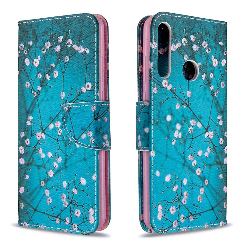 Housse Huawei Y6p Arbre en Fleur