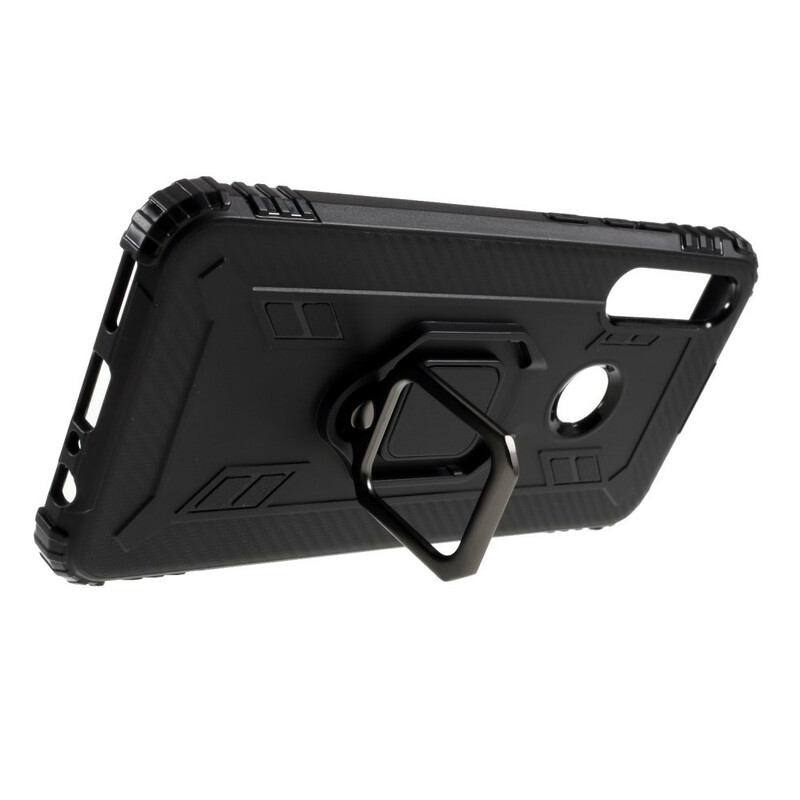 Coque Huawei Y6p Anneau-Support Résistante