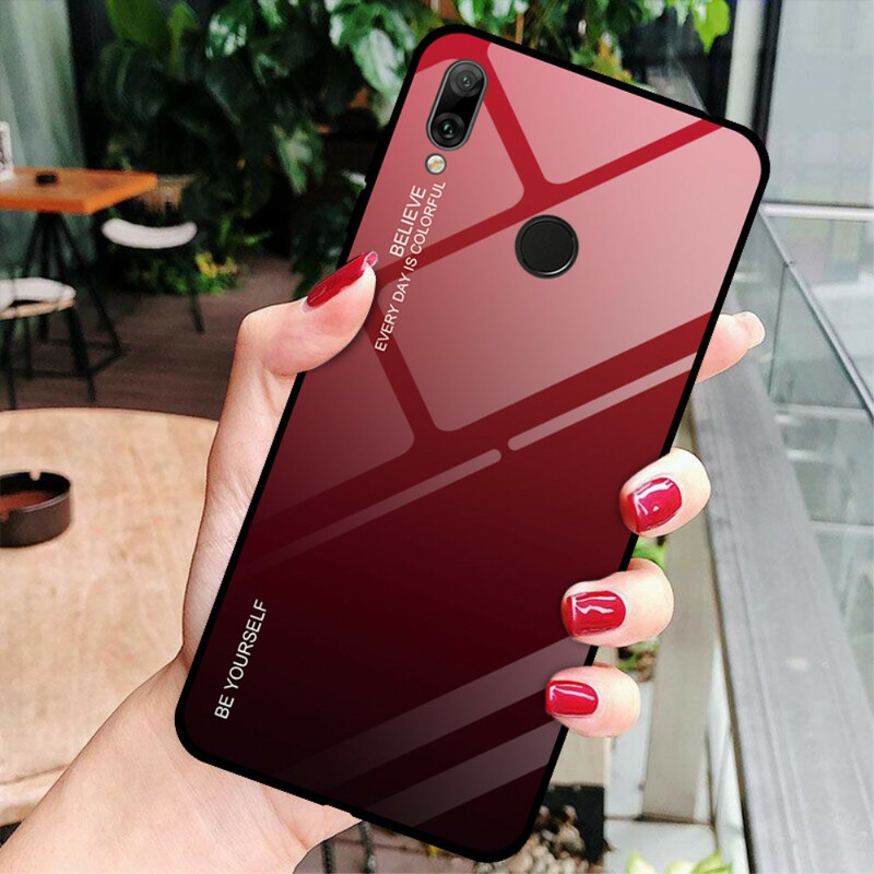 Coque Huawei Y7 2019 Verre Trempé Be Yourself