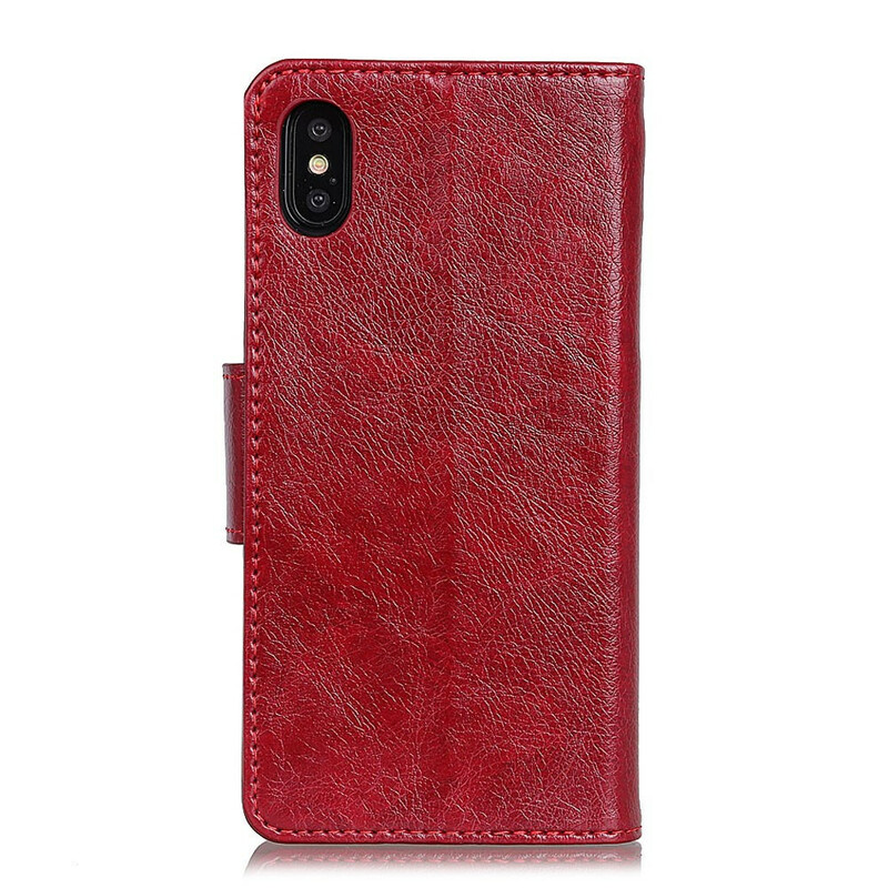 Housse Xiaomi Redmi 9A Cuir Nappa Fendu