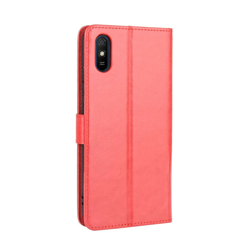 Housse Xiaomi Redmi 9A Simili Cuir Flashy