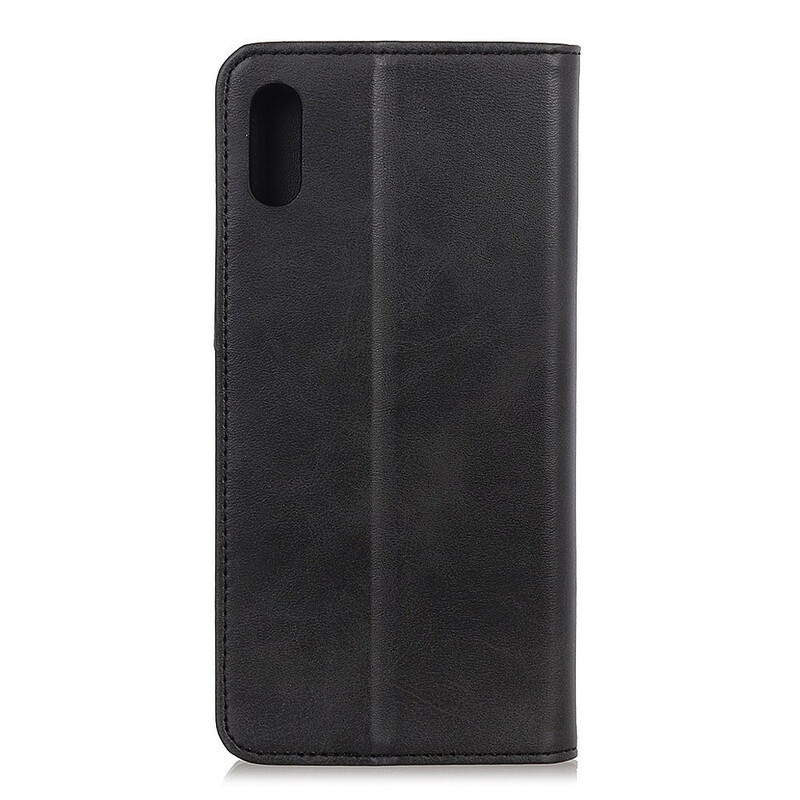 Flip Cover Xiaomi Redmi 9A Cuir Fendu