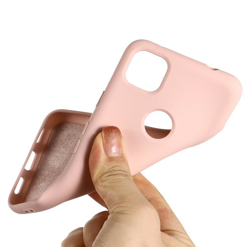 Coque Google Pixel 4a Conception Silicone Liquide