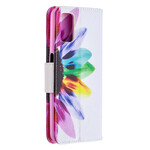 Housse Oppo A72 Fleur Aquarelle