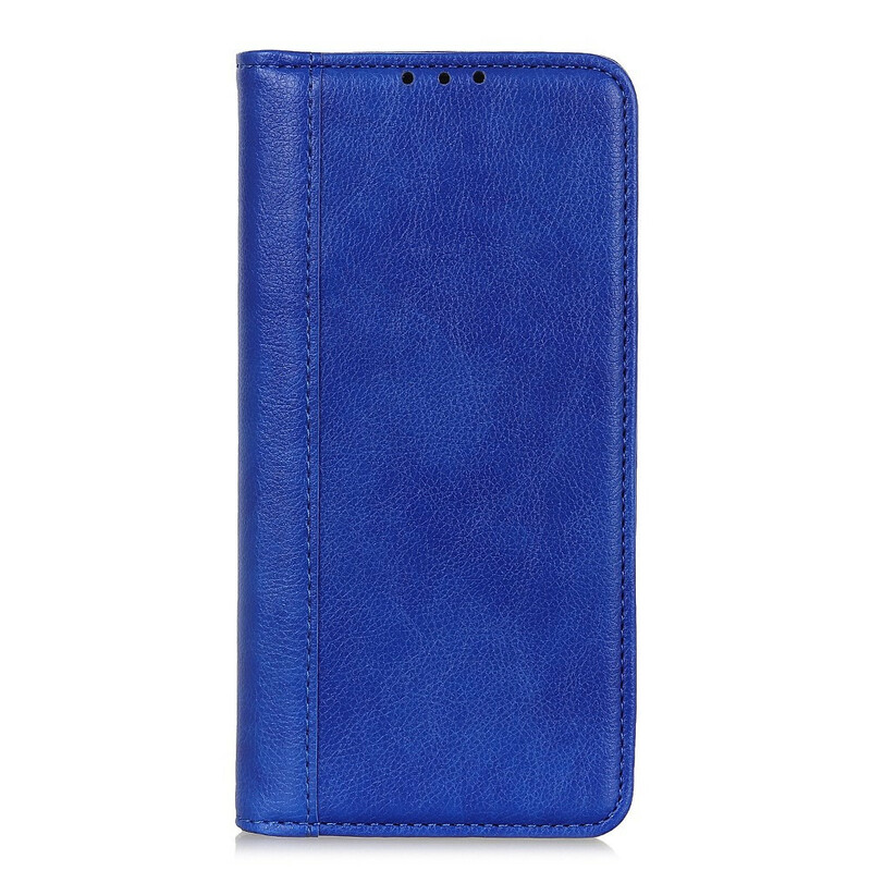 Flip Cover Xiaomi Redmi 9C Cuir Litchi Fendu Charme