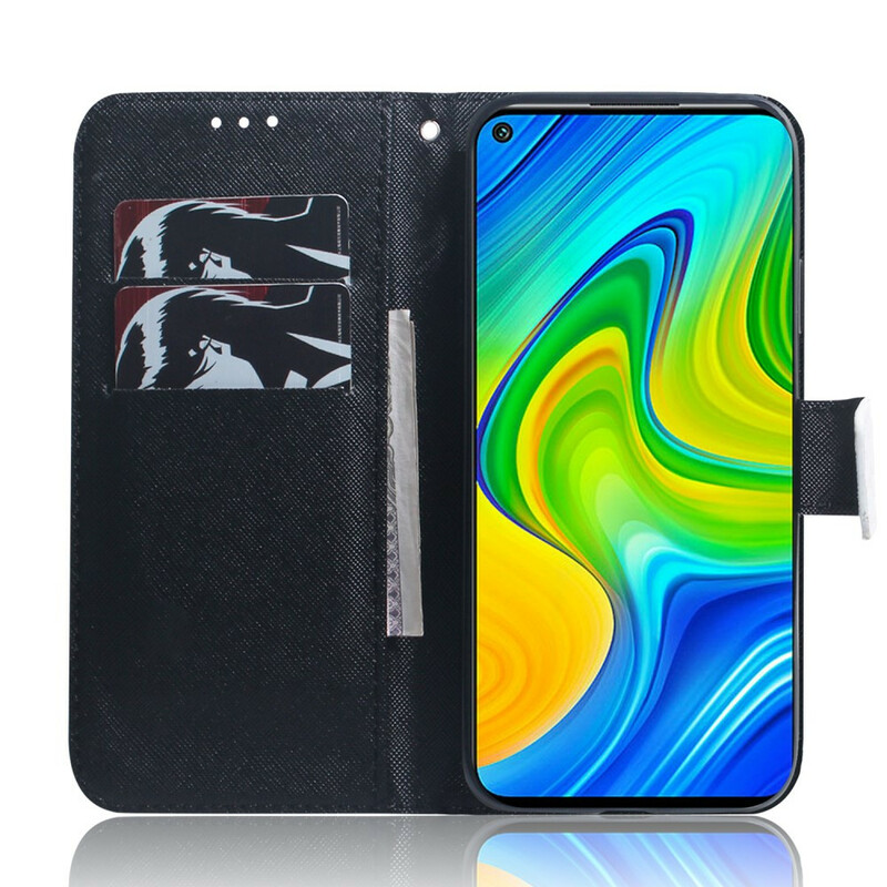 Housse Xiaomi Redmi Note 9 Face de Panda