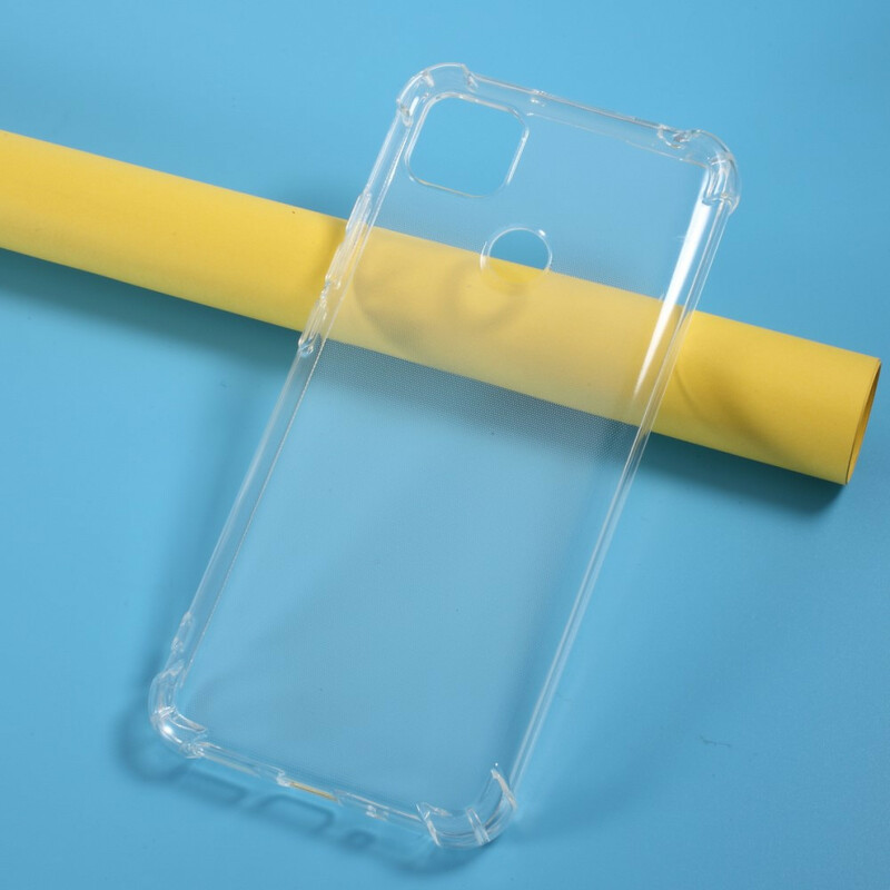 Coque Xiaomi Redmi 9C Transparente Coins Renforcés