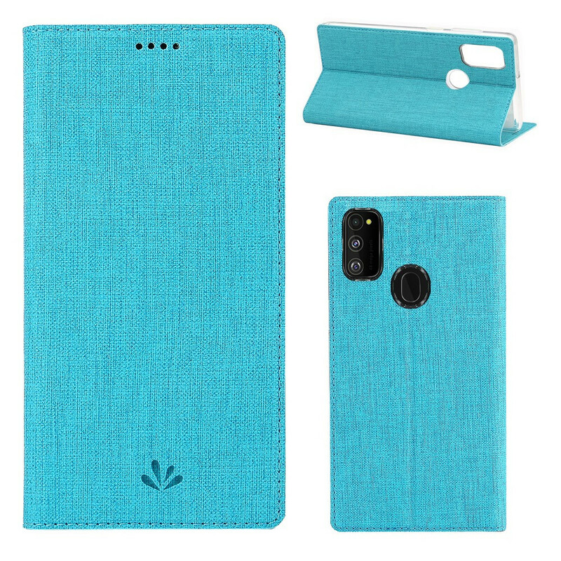 Flip Cover Samsung Galaxy M21 Texturée