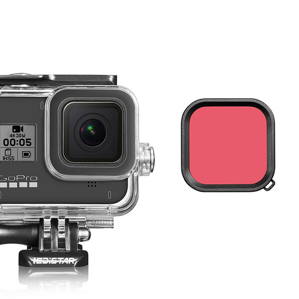 Lentille de Filtre Correctif Rouge GoPro Hero 8