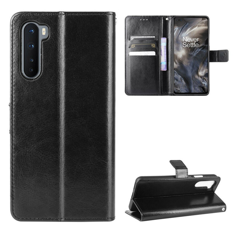 Housse OnePlus Nord Simili Cuir Flashy