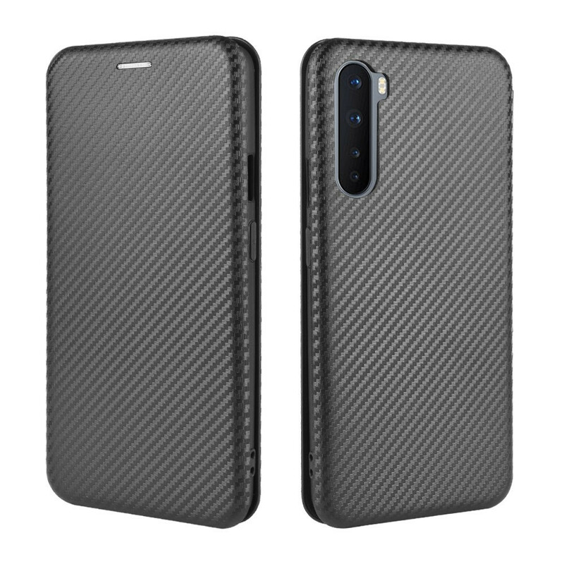 Coque OnePlus Nord Silicone Carbone Coloré