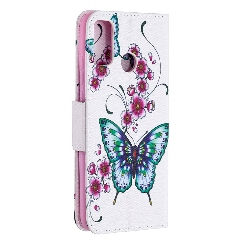 Housse Honor 9X Lite Papillons Rois