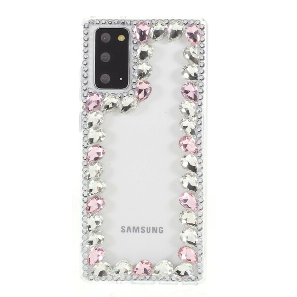 Coque Samsung Galaxy Note 20 Contour Strass 