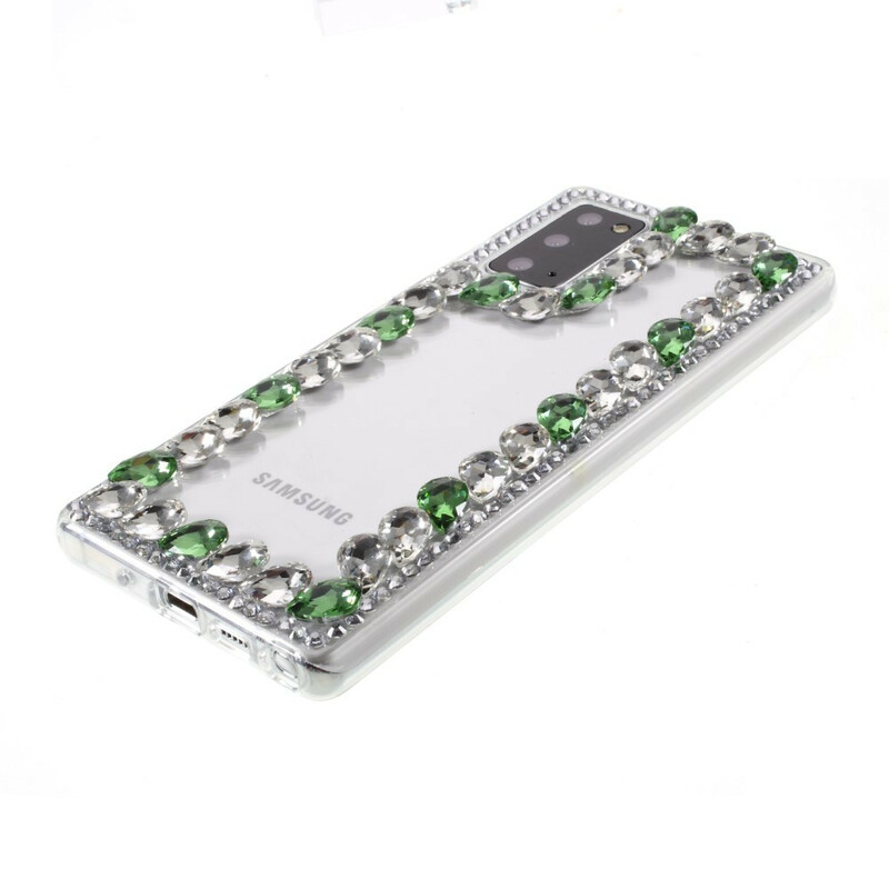 Coque Samsung Galaxy Note 20 Contour Strass 