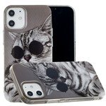 Coque iPhone 12 Mon Chaton Incognito