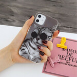 Coque iPhone 12 Mon Chaton Incognito