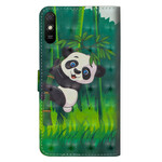 Housse Xiaomi Redmi 9A Panda et Bambou