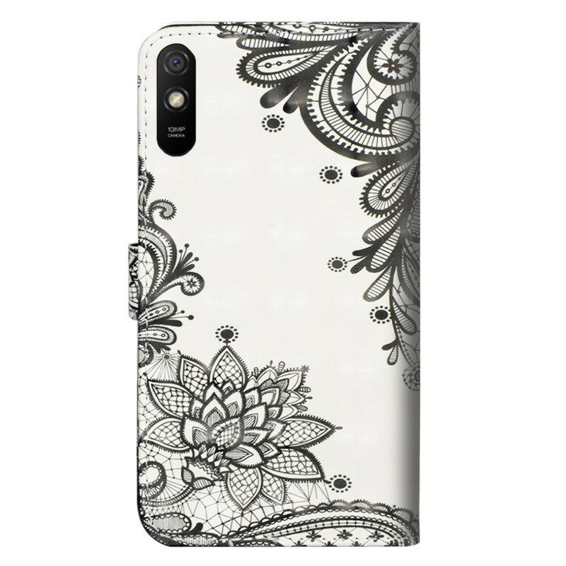 Housse Xiaomi Redmi 9A Chic Dentelle