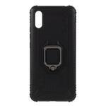 Coque Xiaomi Redmi 9A Ring Style Fibre Carbone