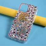 Coque iPhone 12 Pro Max Silicone et Strass