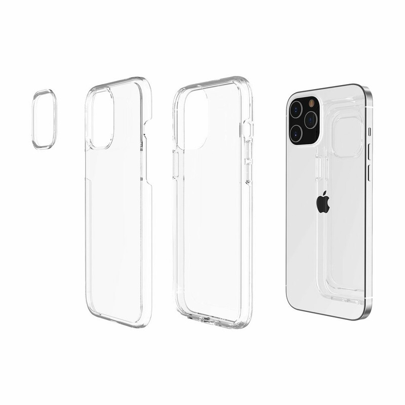 Coque iPhone 12 Pro Max Colorée Transparente