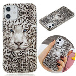 Coque iPhone 12 Max / 12 Pro Leopard Fluorescente