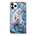 Housse iPhone 12 Max / 12 Pro Light Spot Lucien le Tigre